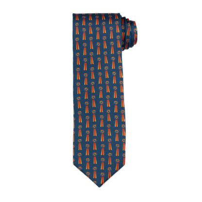 Tri-color ribbon Men's Necktie