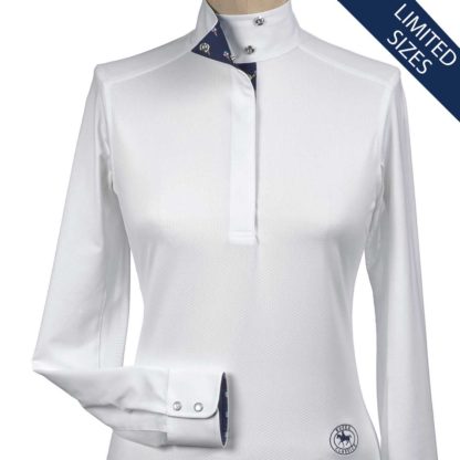 "Gelato" Ladies Talent Yarn Wrap Collar Show Shirt